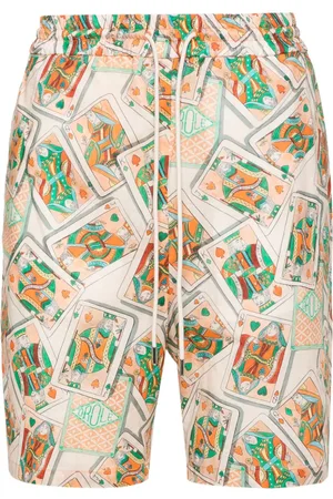 Drôle de Monsieur Jeu De Cartes shorts i hørblanding
