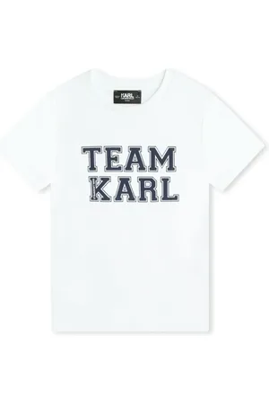 Karl Lagerfeld T-shirt med slogantryk