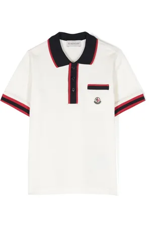Moncler Polo med logomærke