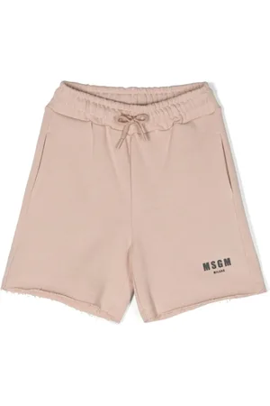 Msgm Shorts med slitageeffekt