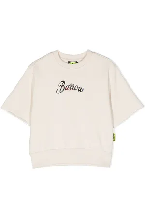 BARROW T-shirt med logo-print og malingssprøjt