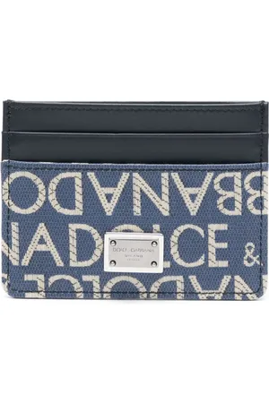 Dolce & Gabbana Kortholder i jacquard med logo