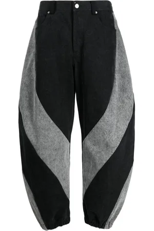CROQUIS Tofarvede jeans med løs pasform