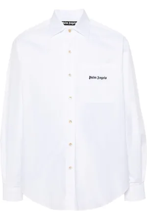 Palm Angels Skjorte med broderet logo