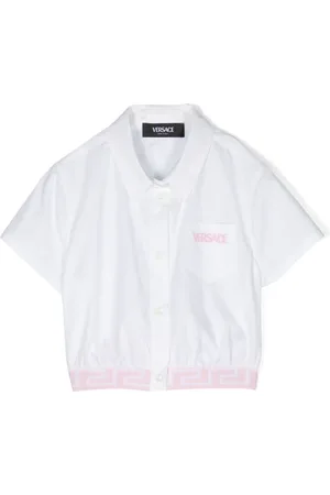 VERSACE Skjorte med broderet logo