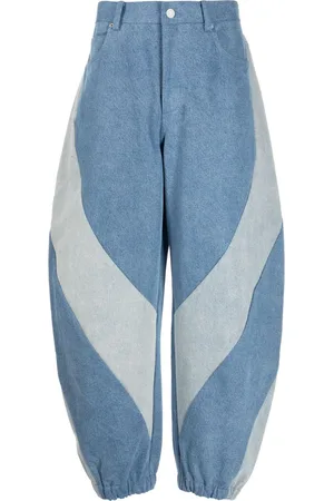 CROQUIS Tofarvede jeans med løs pasform