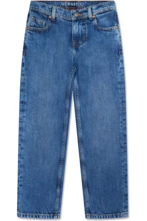 Guess Jeans med lige ben og broderet logo