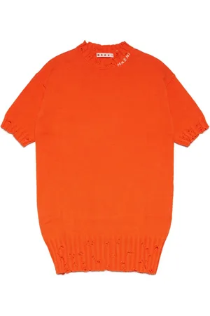 Marni Strikkjole med broderet logo