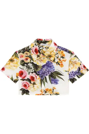 Dolce & Gabbana Skjorte med Giardino-tryk