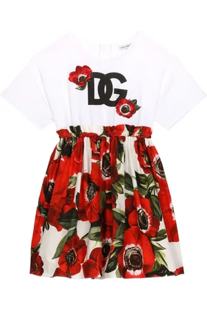 Dolce & Gabbana Kjole med blomstertryk