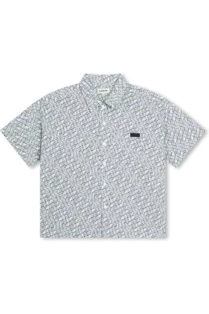 Lanvin Skjorte med heldækkende logotryk