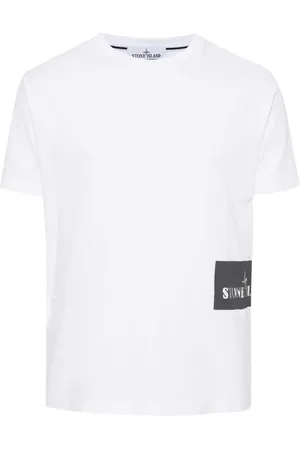 Stone Island T-shirt med logotryk