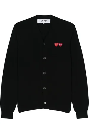 Comme des Garçons Cardigan med hjertemærke