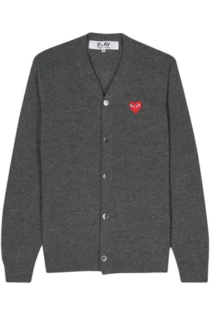 Comme des Garçons Cardigan med hjertemærke