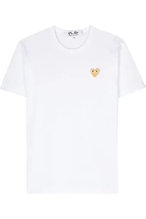 Comme des Garçons T-shirt med hjertemærke