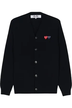 Comme des Garçons Cardigan med hjertemærke