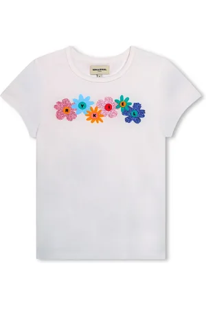 Sonia Rykiel Enfant T-shirt med blomstertryk