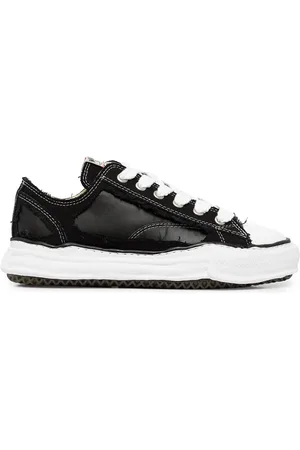 Maison Mihara Yasuhiro Peterson Low sneakers i kanvas med slitageeffekt