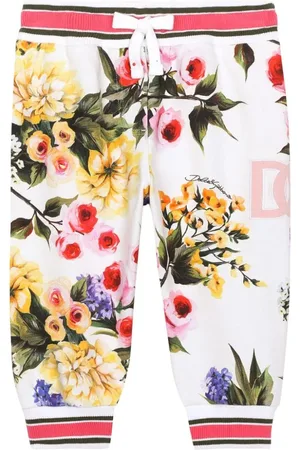 Dolce & Gabbana Træningsbukser med blomster