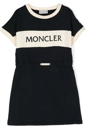 Moncler T-shirt-kjole med broderet logo