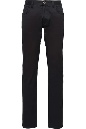 Prada Jeans med fem lommer og lige pasform