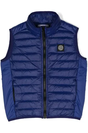 Stone Island Polstret vest med kompasmotiv