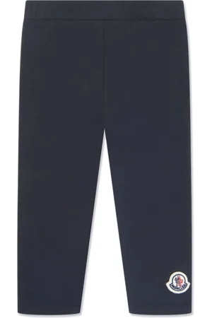 Moncler Strækbare leggings med logomærke