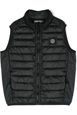 Stone Island Polstret vest med kompasmotiv