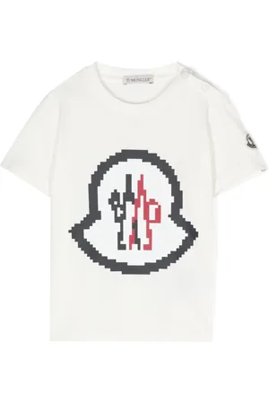 Moncler T-shirt med logotryk