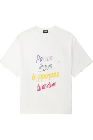 We11 Done T-shirt med logotryk