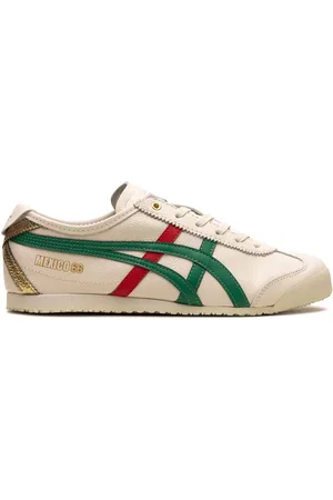 Onitsuka Tiger Mexico 66 Birch Kale/Red/Gold sneakers