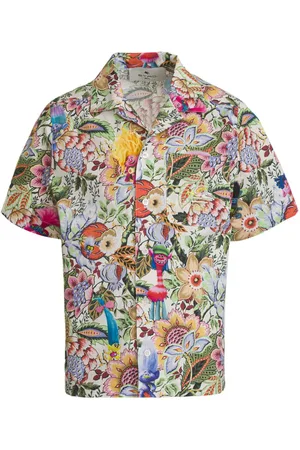 Etro X Trolls skjorte med grafisk tryk