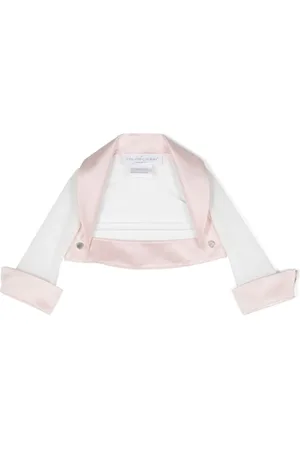 COLORICHIARI Jakke med satin-kant