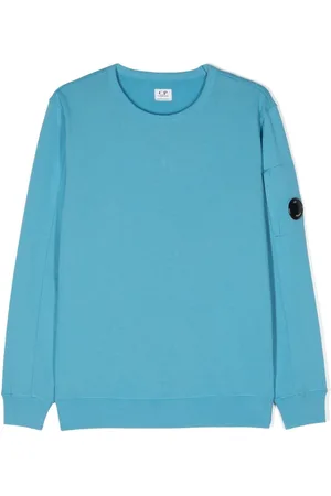 C.P. Company Sweatshirt med linse-applikation