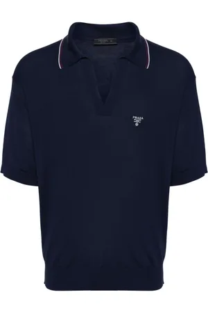 Prada Polo med broderet logo