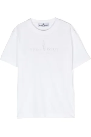 Stone Island T-shirt med kompasmotiv