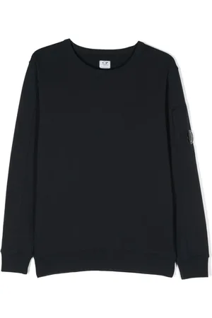 C.P. Company Sweatshirt med linse-applikation