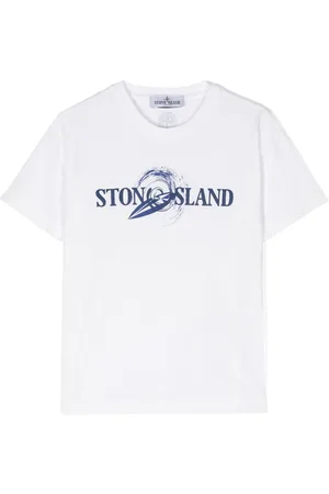 Stone Island T-shirt med logotryk