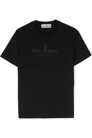 Stone Island T-shirt med kompastryk