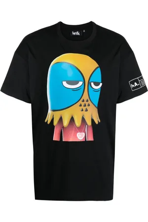 HACULLA T-shirt med grafisk Unamused Hac Man tryk