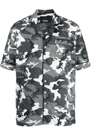 MOSTLY HEARD RARELY SEEN Kortærmet Quilted Camo skjorte