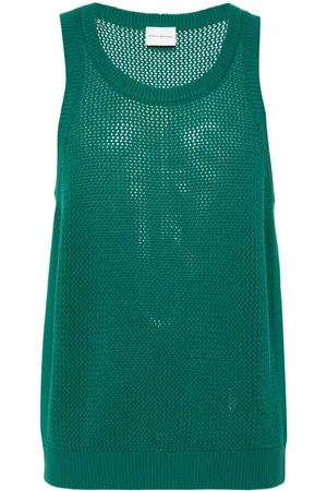 Drôle de Monsieur Tanktop i åben strik