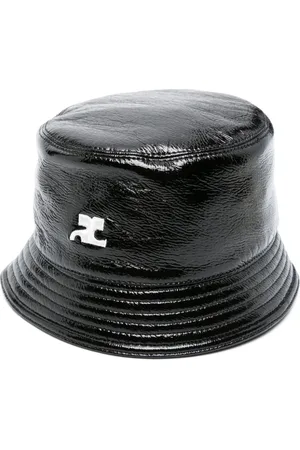 Courrèges Bøllehat med logobroderi