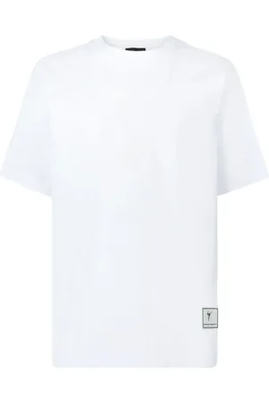 Giuseppe Zanotti Kortærmet T-shirt med logomærke