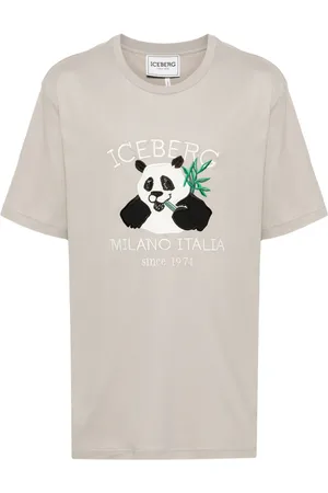 Iceberg T-shirt med broderet logo