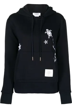 Thom Browne Nautical hættetrøje med broderi