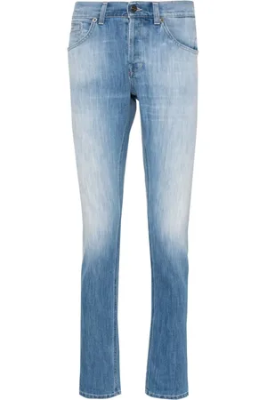 Dondup George jeans med logoplade
