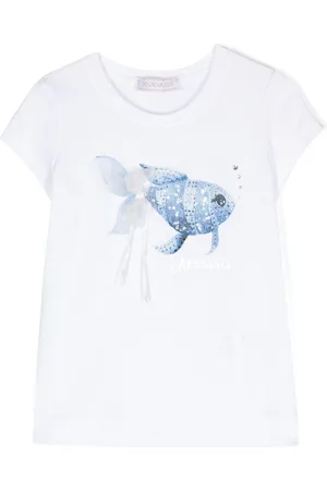 MONNALISA T-shirt i jersey med grafisk tryk