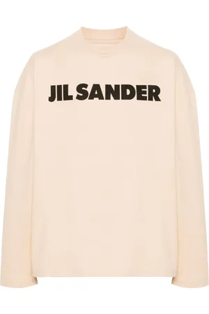 Jil Sander T-shirt med logotryk