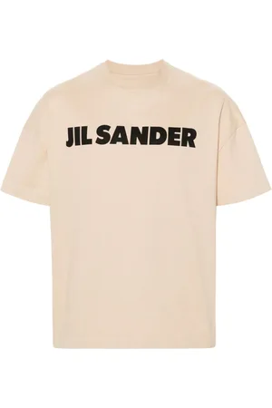 Jil Sander T-shirt med logotryk